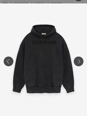 Fear of God
French Terry Fear of God Hoodie nwt medium